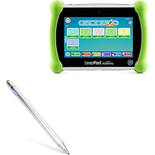 BoxWave Stylus Pen Compatible with Leapfrog LeapPad Academy - AccuPoint Active Stylus, Electronic Stylus with Ultra Fine Tip - Metallic Silver