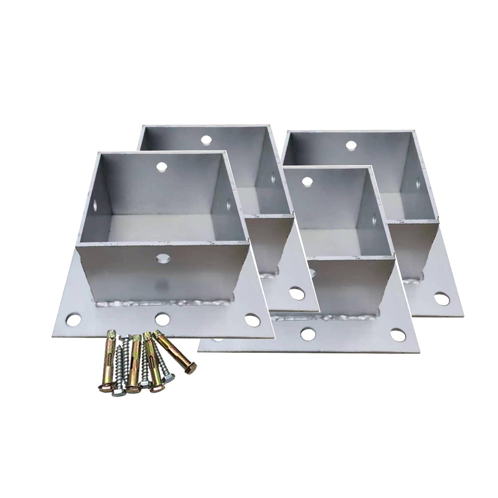 Support poteau acier inoxydable anti-corrosion pour balustrade et porche