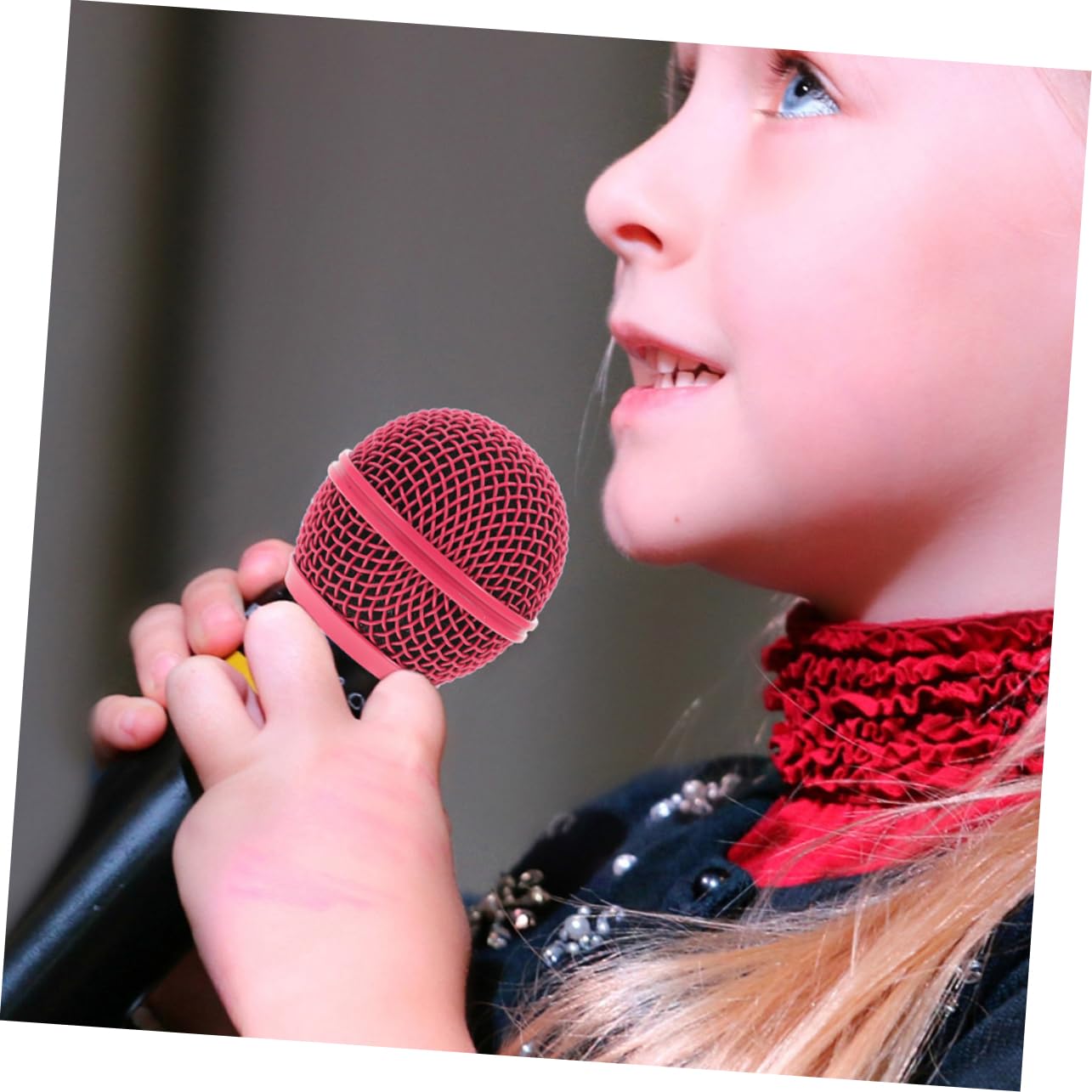 Milisten 8pièces Microphone Métallique De Remplacement Bonnette Pour Têtes De Microphone à Boule Compatible Avec Modèle