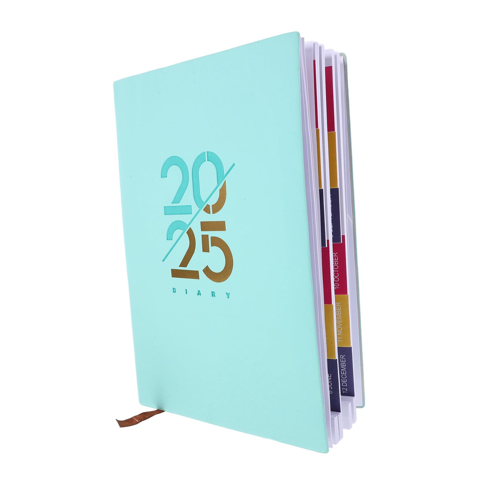 Angoily 4 Stück Daily Planner English Tageskalender Notizbuch für Präzise Tagesplanung Glattes Schreiben Einzigartiges Design Handlich für Büro und Zuhause Perfektes Planungstool