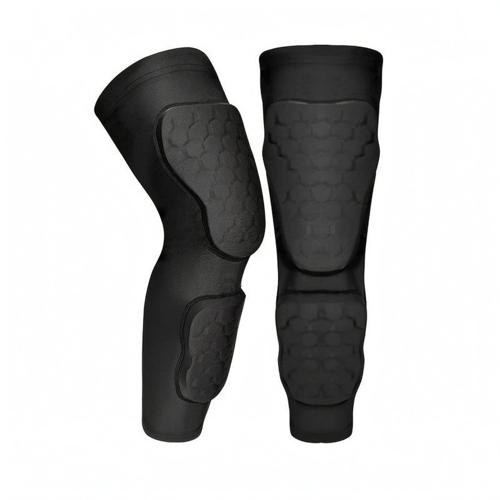 Knee and Shin Guard Breathable Children's Knee Guard Sports Gear Black S-picture-27