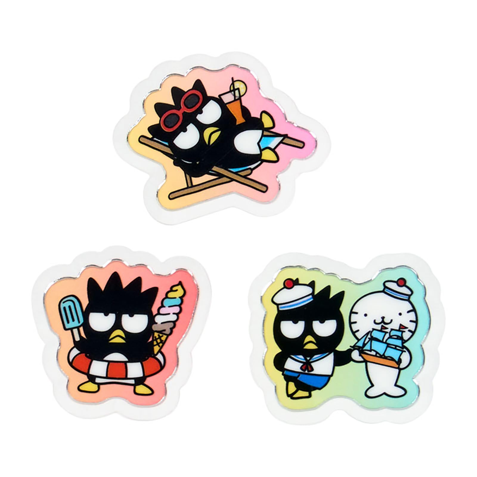 Amazon | サンリオ(SANRIO) 夏シール バッドばつ丸 PVC・CPP ケース