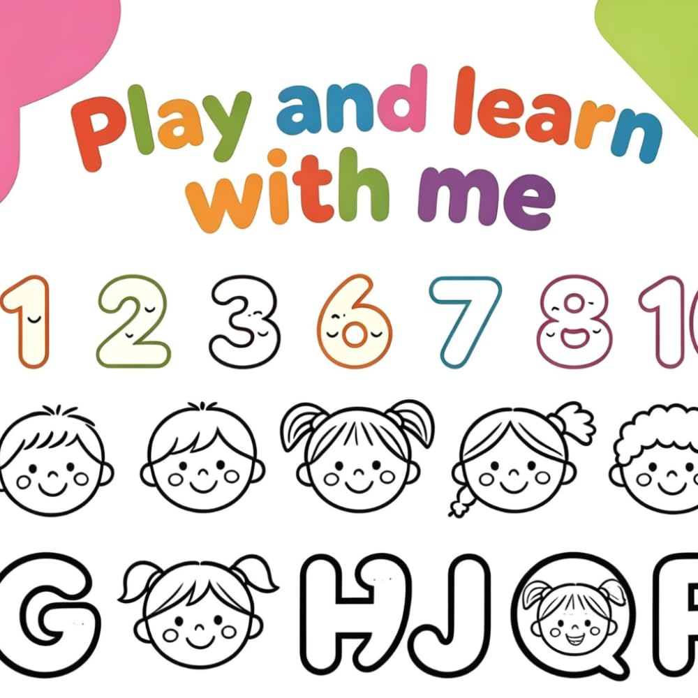 Play and learn with me: Drawings, colors and fun to learn by playing Color, discover and have fun while you learn A world of colors: activities and drawings to enjoy