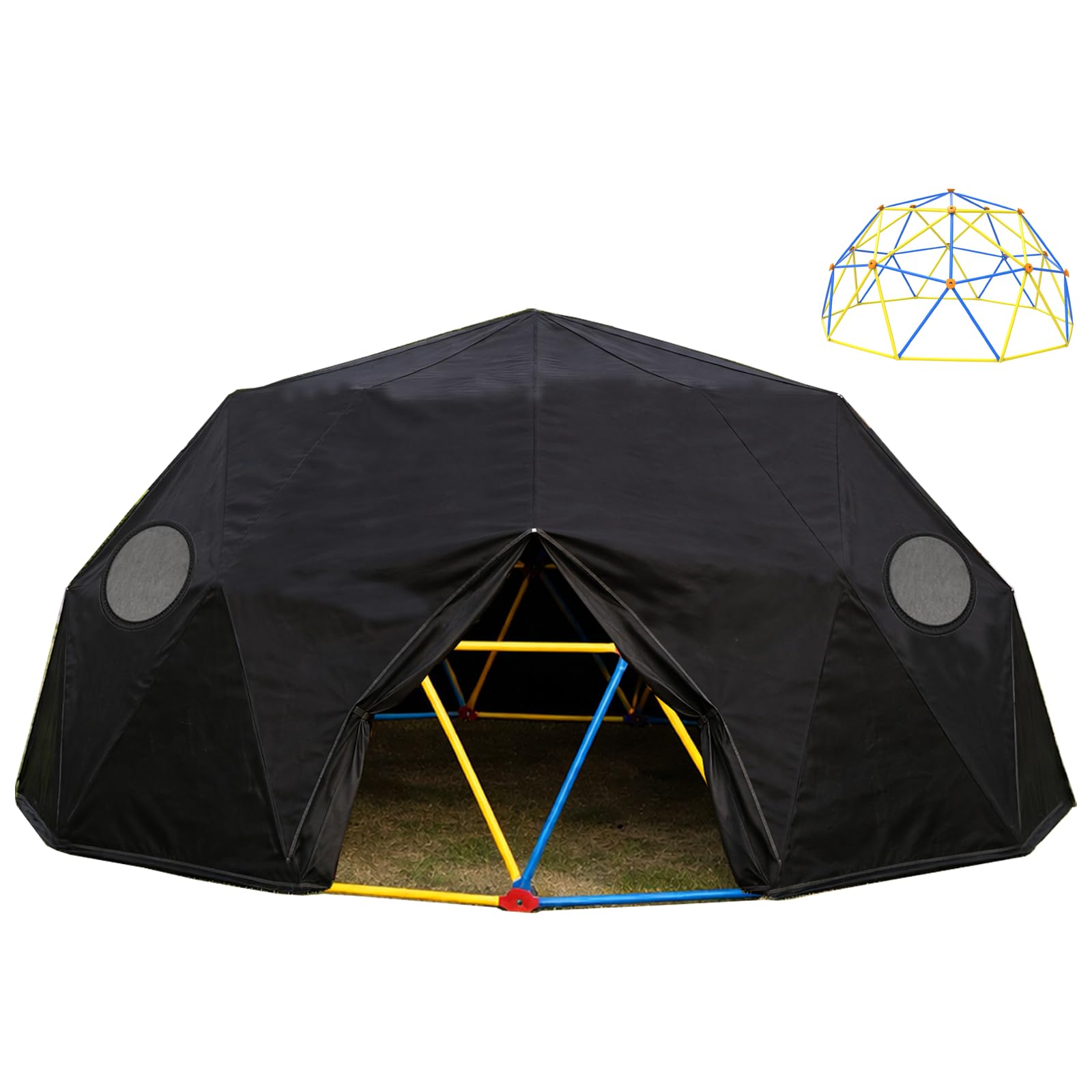 XINGCEN 10-Foot Climbing Dome Cover, Climbing Dome Game Tent, Suitable for 10FT semi-Circular Rock Climbing (Cover only)