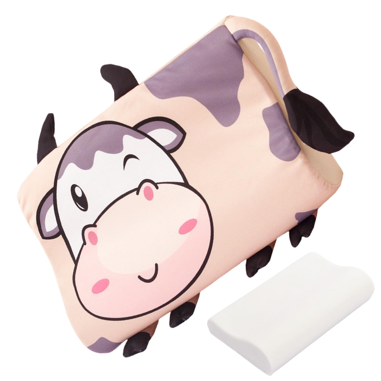 Oreiller Bébé Pour Le Sommeil Coussin Respirant Mignon À Motif Animal