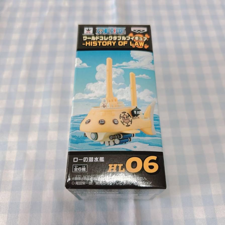 ワールドコレクタブルフィギュア HISTORY OF LAW 全6種