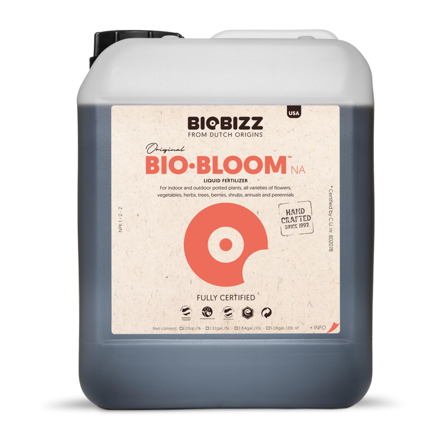 BioBizz 05-225-065 - Nutriente (orgánico) Bio-Bloom 10L