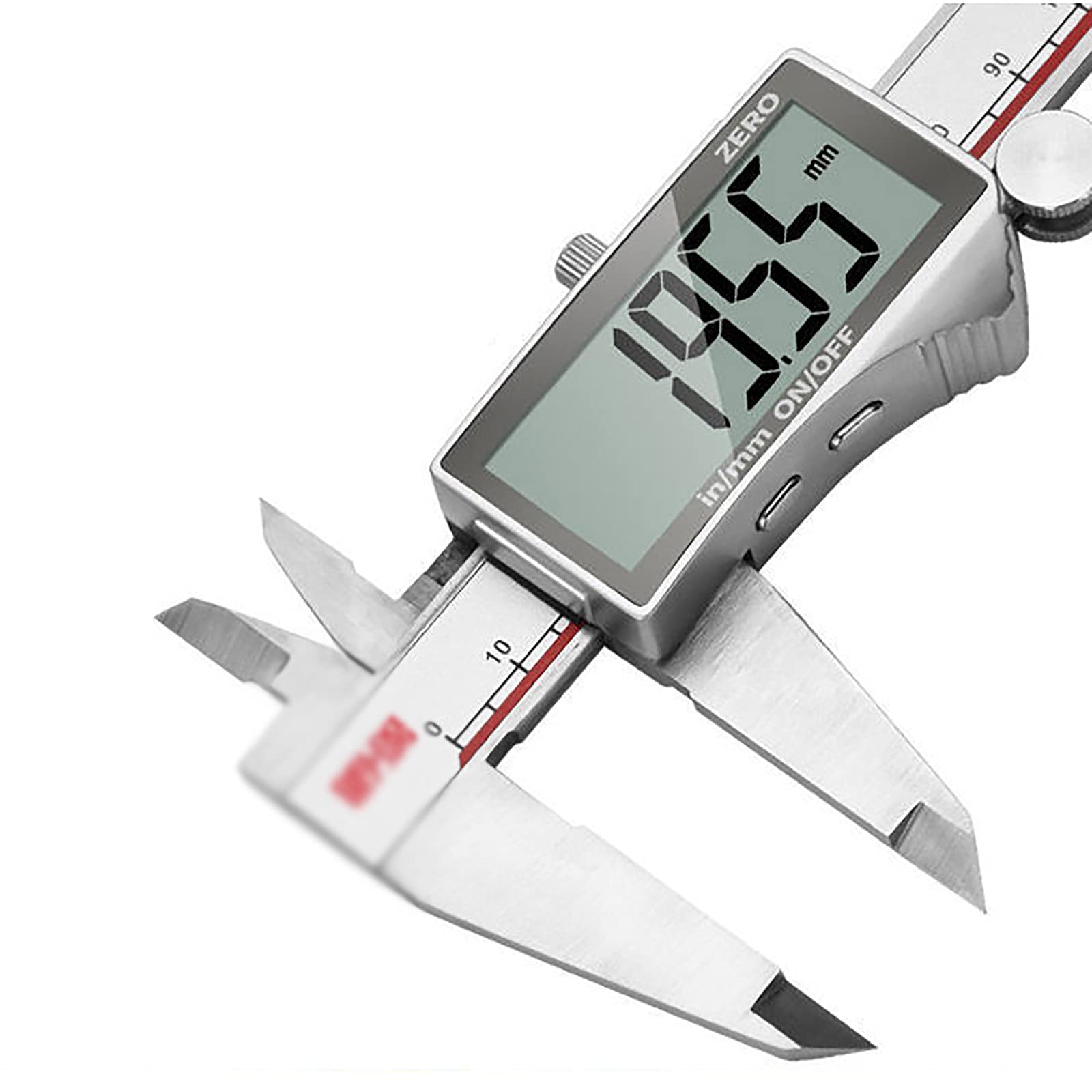 Suwmiarka Cyfrowa Elektroniczna Z Dużym Ekranem Suwmiarka Cyfrowa Przemysłowa Mała Suwmiarka Do Użytku Domowego I Przemysłowego,Silver-150mm