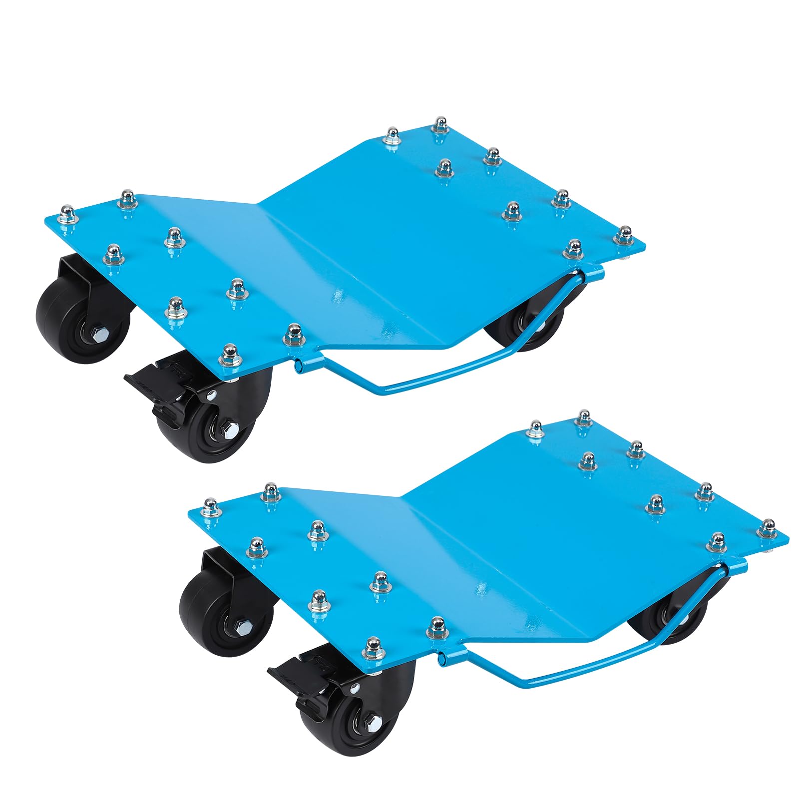 Garvee Heavy Duty Car Wheel Dollies 2 Pack, 2700kg Total Capacity