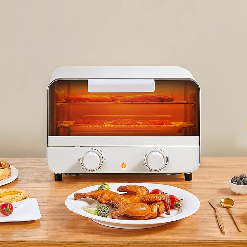 Petit Four, Machine à Pain 10 L, Four électrique de Cuisine, avec minuterie et contrôle la température