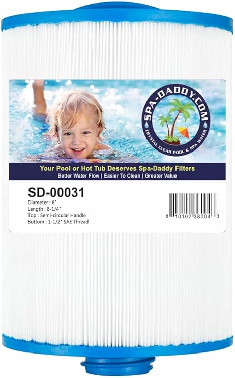 Spa-Daddy SD-00031 Filter - Waterway Front Access Skimmer (2 Required) - Replaces PWW50P3 | FC-0359 | 6CH-940