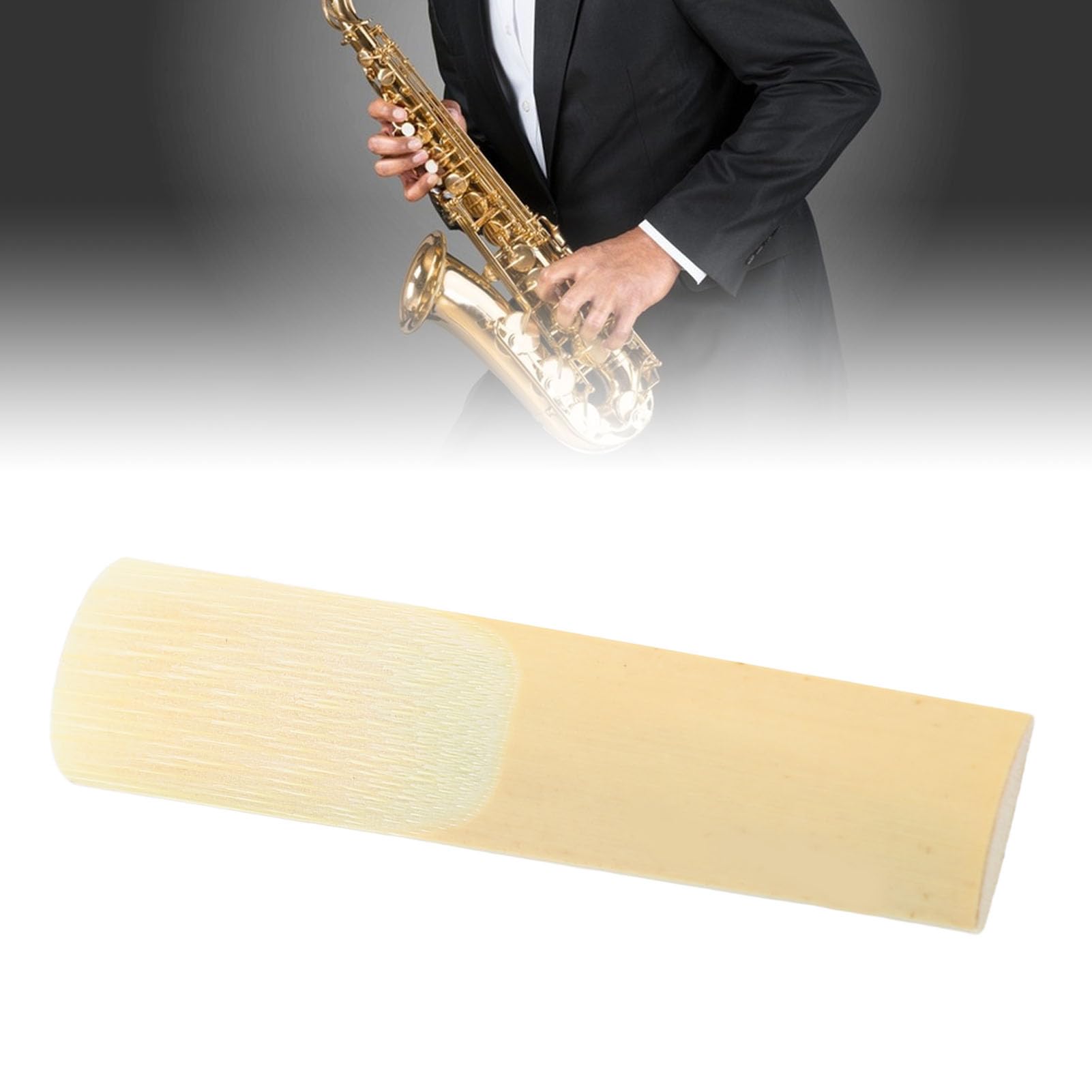 Étui à Anches 8 Pièces Pour Clarinette/Saxophone - ABS Étanche, Antichoc, Anti-déformation, 8 Rainures, Noir