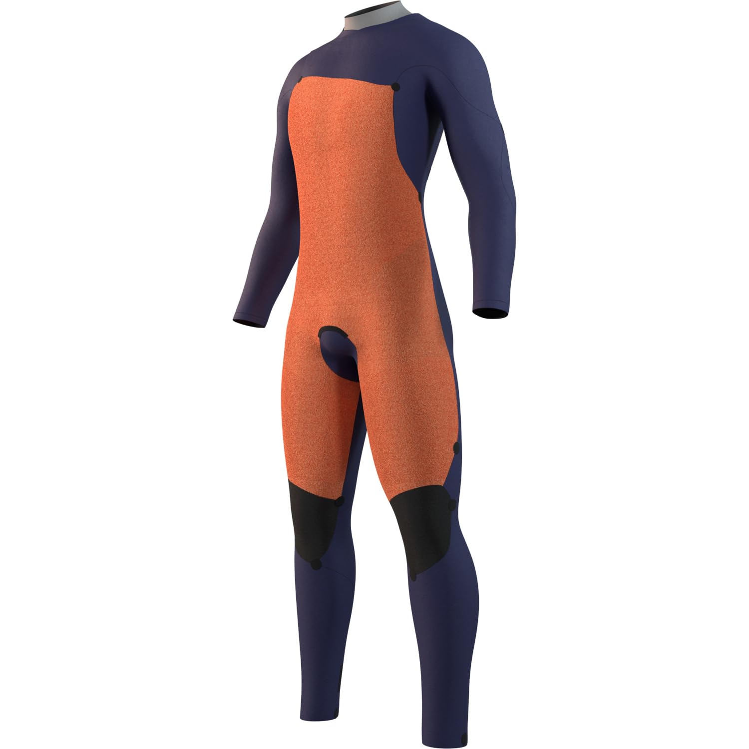 Mystic Sports Nautiques Combinaison de plongée Homme 4/3 mm Fermeture éclair Poitrine