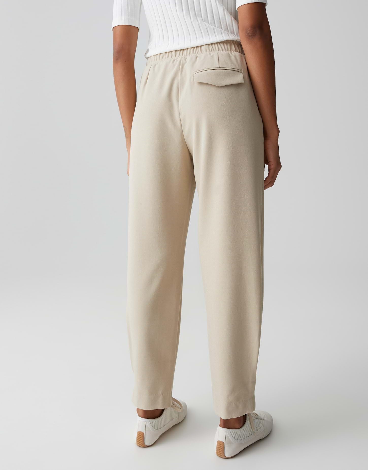 OPUS Damen City Pants | MYHA Flow Relaxed City Pants in feiner Mélange Optik