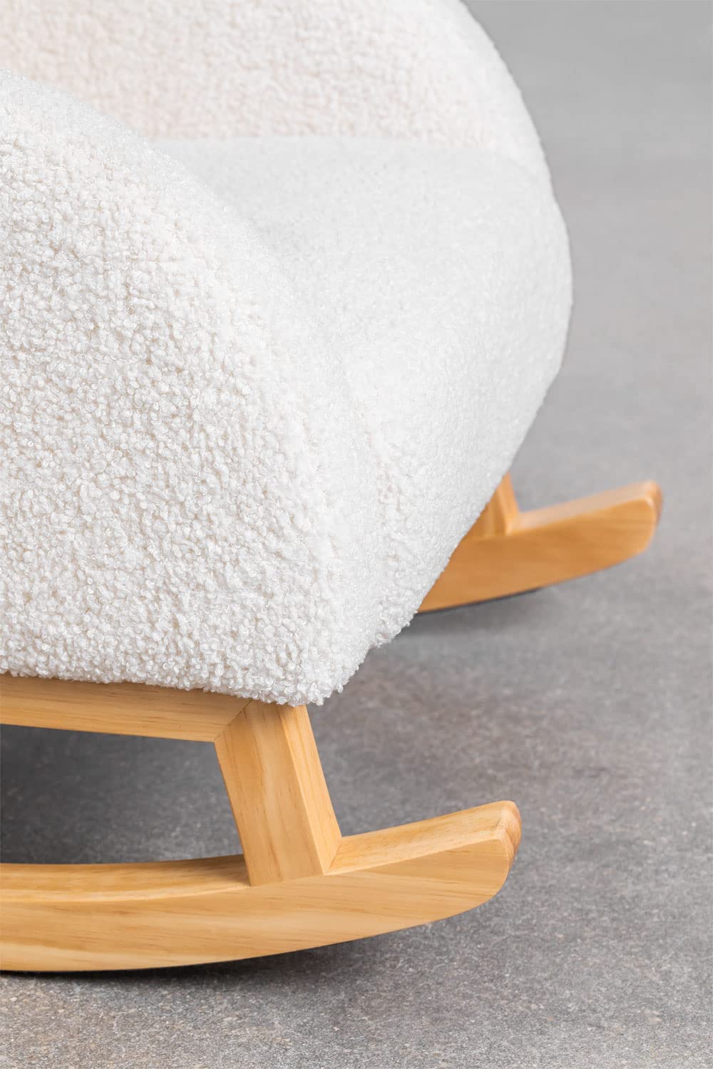 SKLUM Sedia a Dondolo in Pelle di Pecora Gigis Kids -