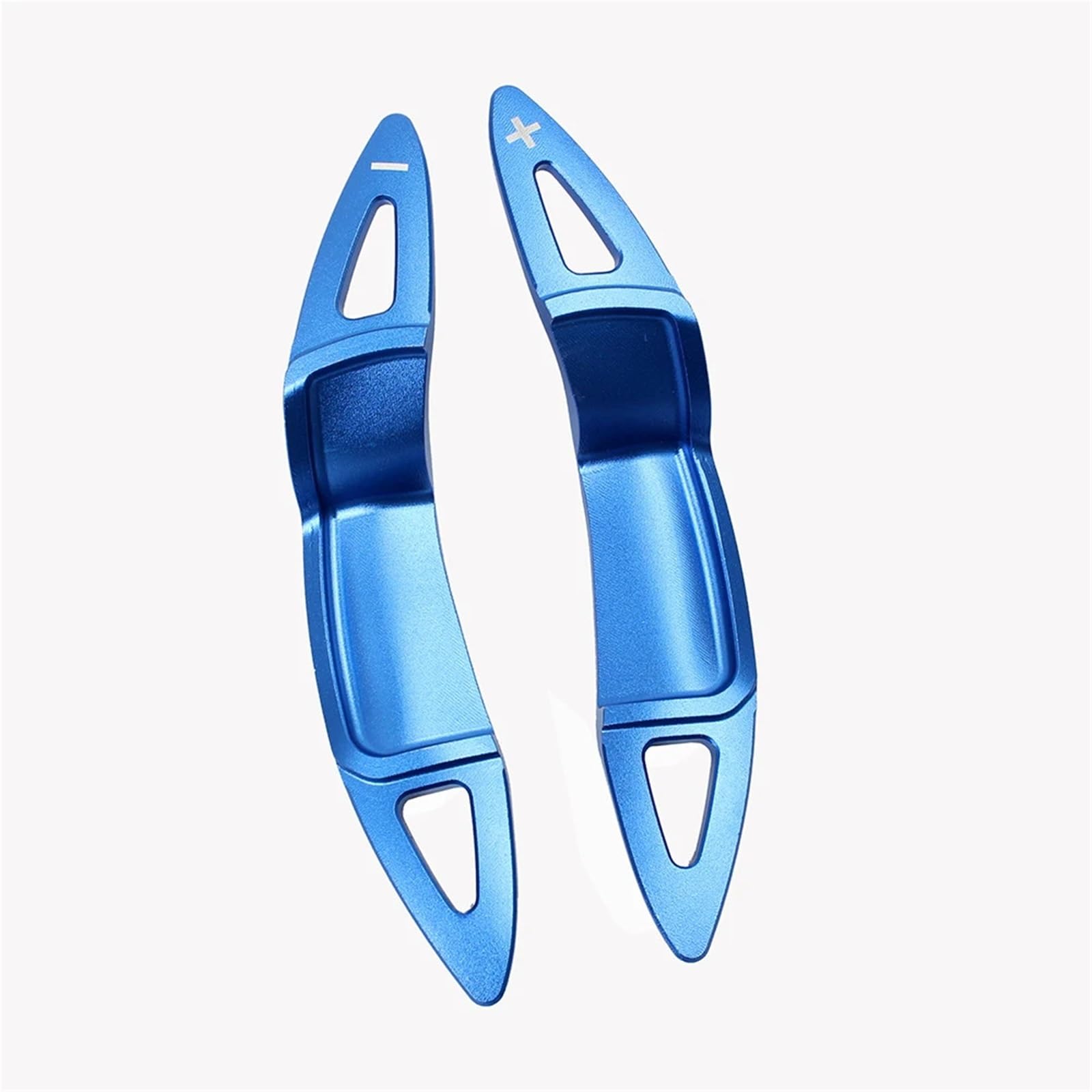 GMZQSN Alum Paddle Shift Ext for MINI for R60 for R61 for R55 for R56 for R57 for R58 for R59 for Cooper S for JCW(Blue)