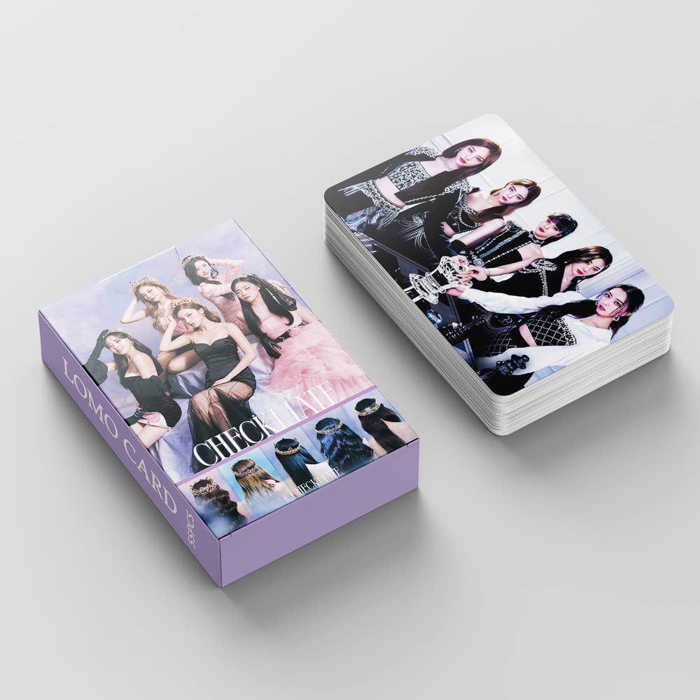 55Pcs ITZY Photocard ITZY CHECKMATE New Album LOMO Cards ITZY New