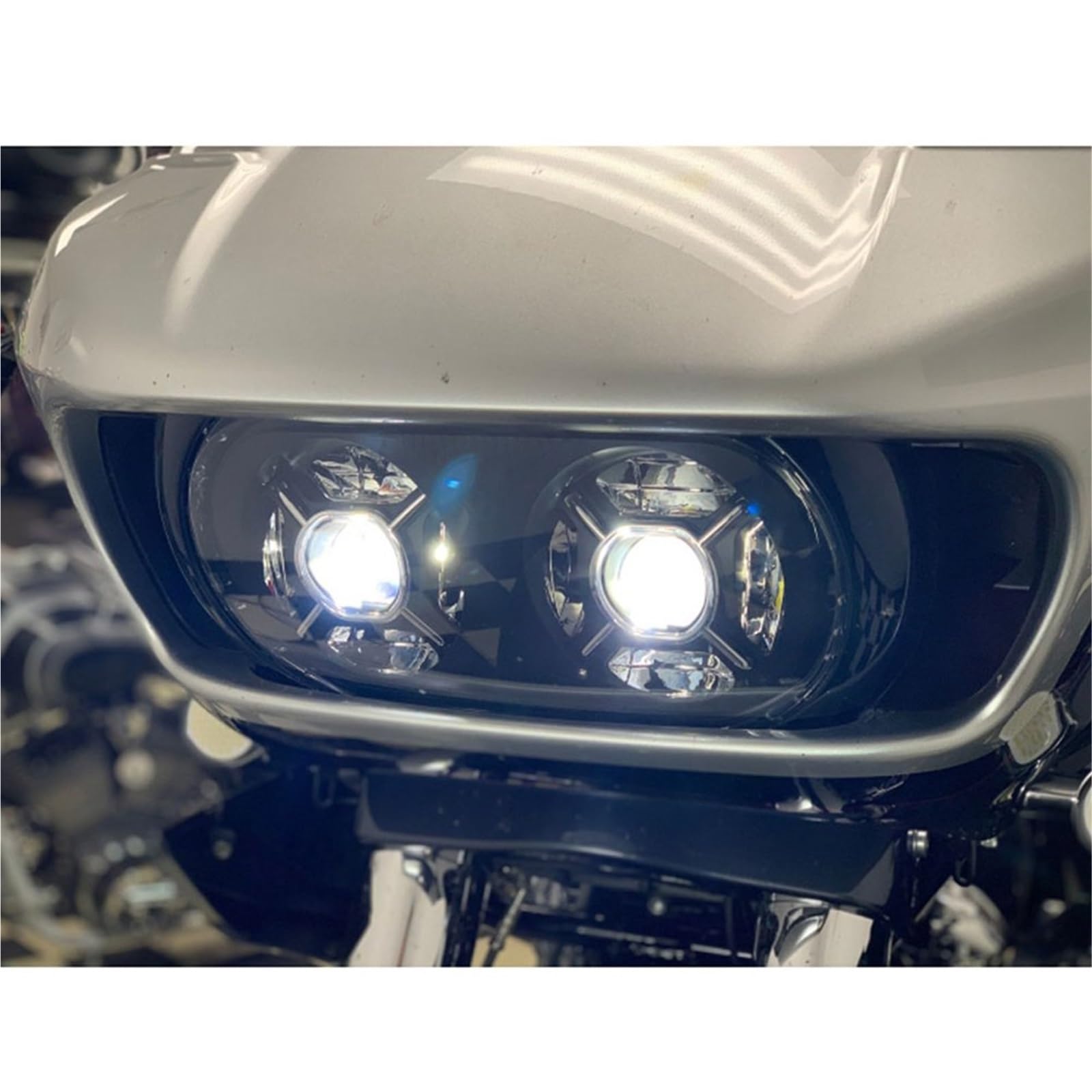 Faro Moto Per FLTRT Per FLTRX Per FLTRK LED Fendinebbia | Faro LED per faro Road Glide per Limited 3 per FLTRXS per FLTRU 2015-2023 luce moto W/DRL