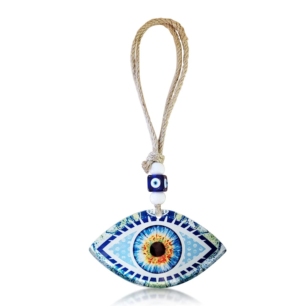 Mystic Jewels Model 2 - Evil Eye Crystal Wall Decor For Home Lucky Amulet Gift Birthday (Model 2)