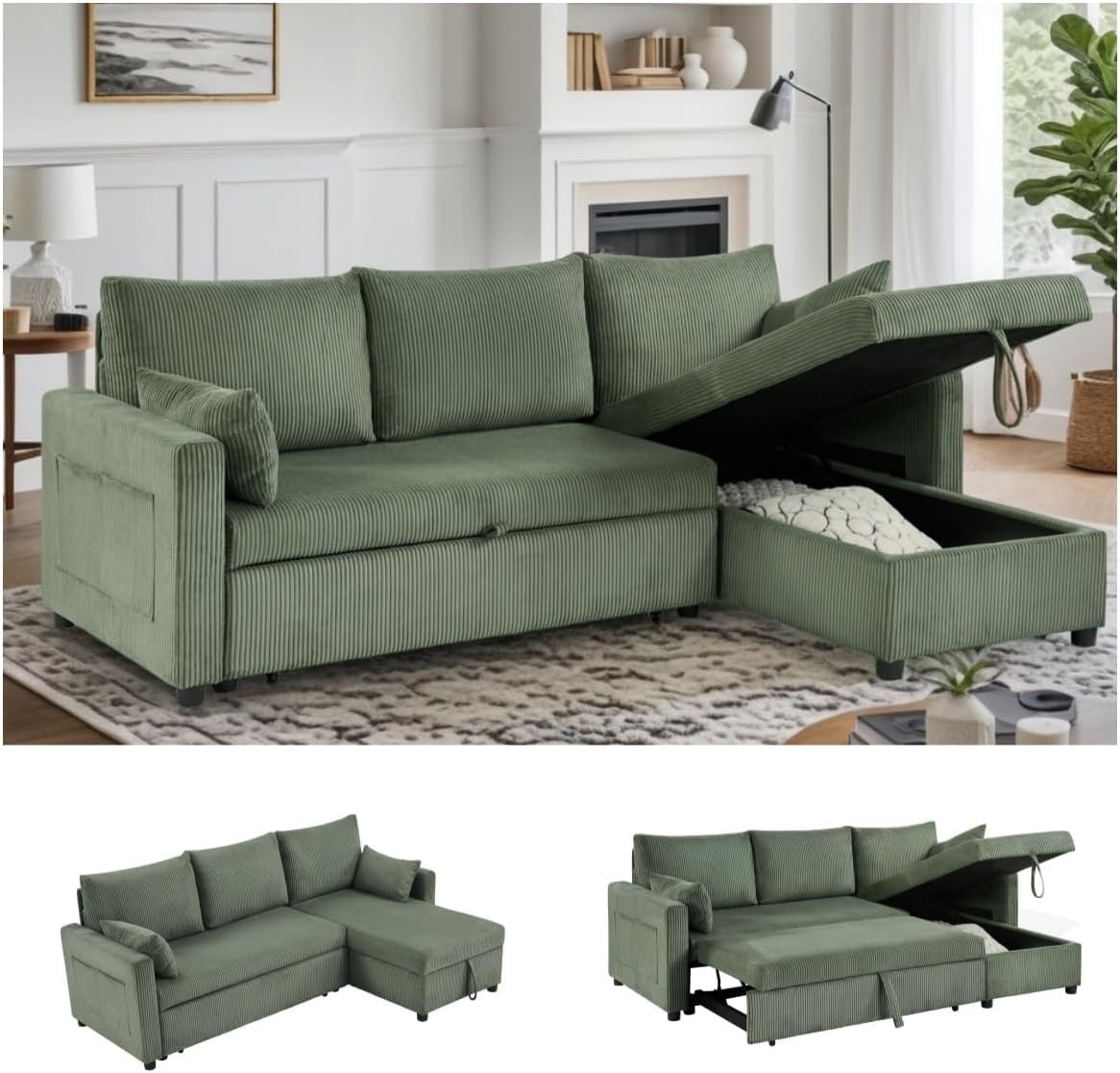 Trygoal Queen Sleeper Sofa