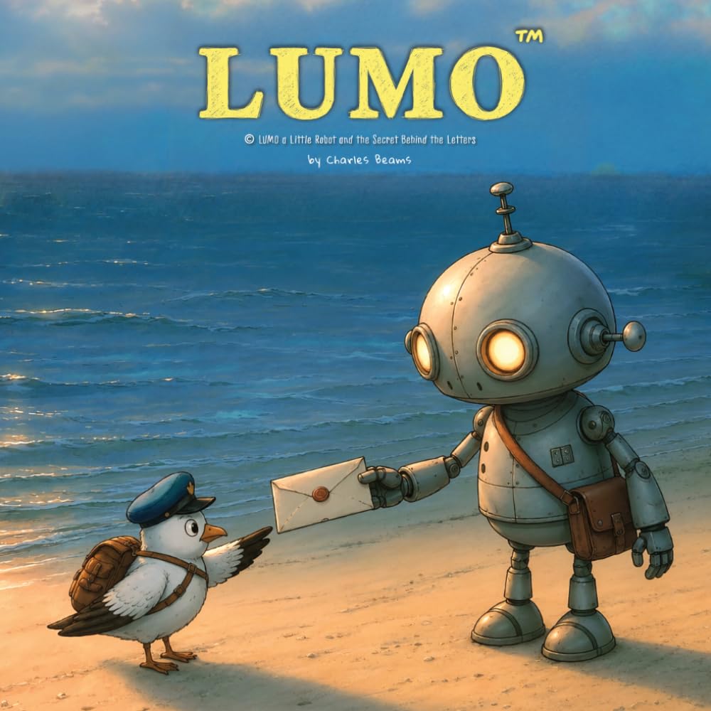 LUMO a Little Robot and the Secret Behind the Letters (LUMO A Little Robot’s Journey Children’s Books)