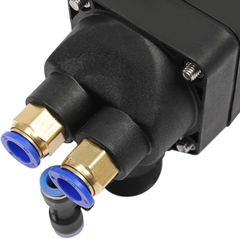 Tyre Tire Changer Blast Dump Valve, Quick Release Air Inflation Tool, Tire Air Control Valve for Most Tire Changing Raking Machines Black,1