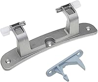 Vista 1 de 134550800 Bisagra de puerta de lavadora con bujes de repuesto para Whirlpool & Frigidaire