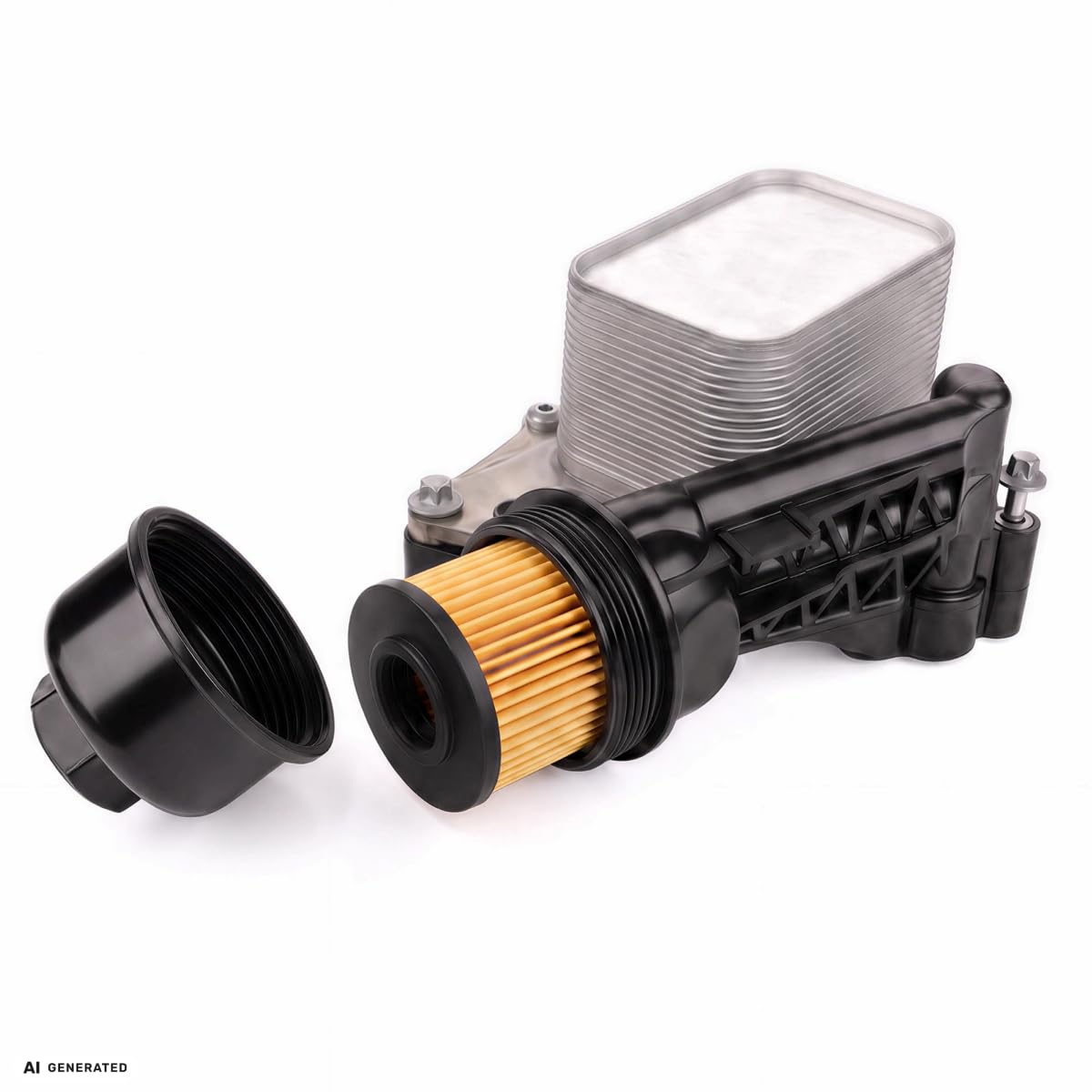 LST Ölfiltergehäuse Dichtungen Ölfilter Deckel Wärmetauscher kompatibel mit BMW 2 Active Tourer F45 GT F46 i8 I12 I15 X1 F48 X2 F39 Mini F55 F56 Cabrio F57 Clubman F54 Countryman F60 1.2 1.5d 1.5 2.0