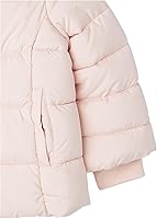 Vista 5 de Tienda Essentials Abrigo pesado con capucha para niñas, resistente al agua