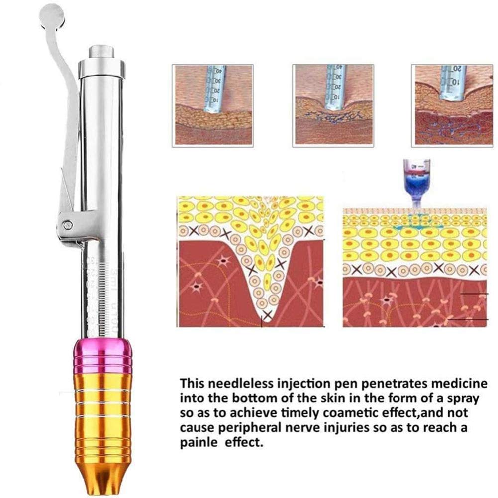 Hyaluron Pen, Haute Pression Pistolets Acides Soin De La Peau Massage Atomiseur Trousse Réparer Rides Anti-Âge Serrage De La Peau