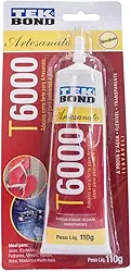 Cola Permanente P/Artesanato Tekbond T6000 110g Blister - 24357011002
