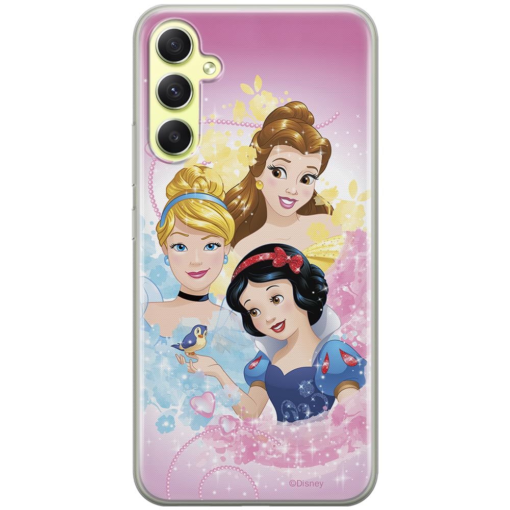 ERT GROUP mobile phone case for Samsung A34 5G original and officially Licensed Disney pattern Princesses 005 optimally adapted to the shape of the mobile phone, case made of TPU