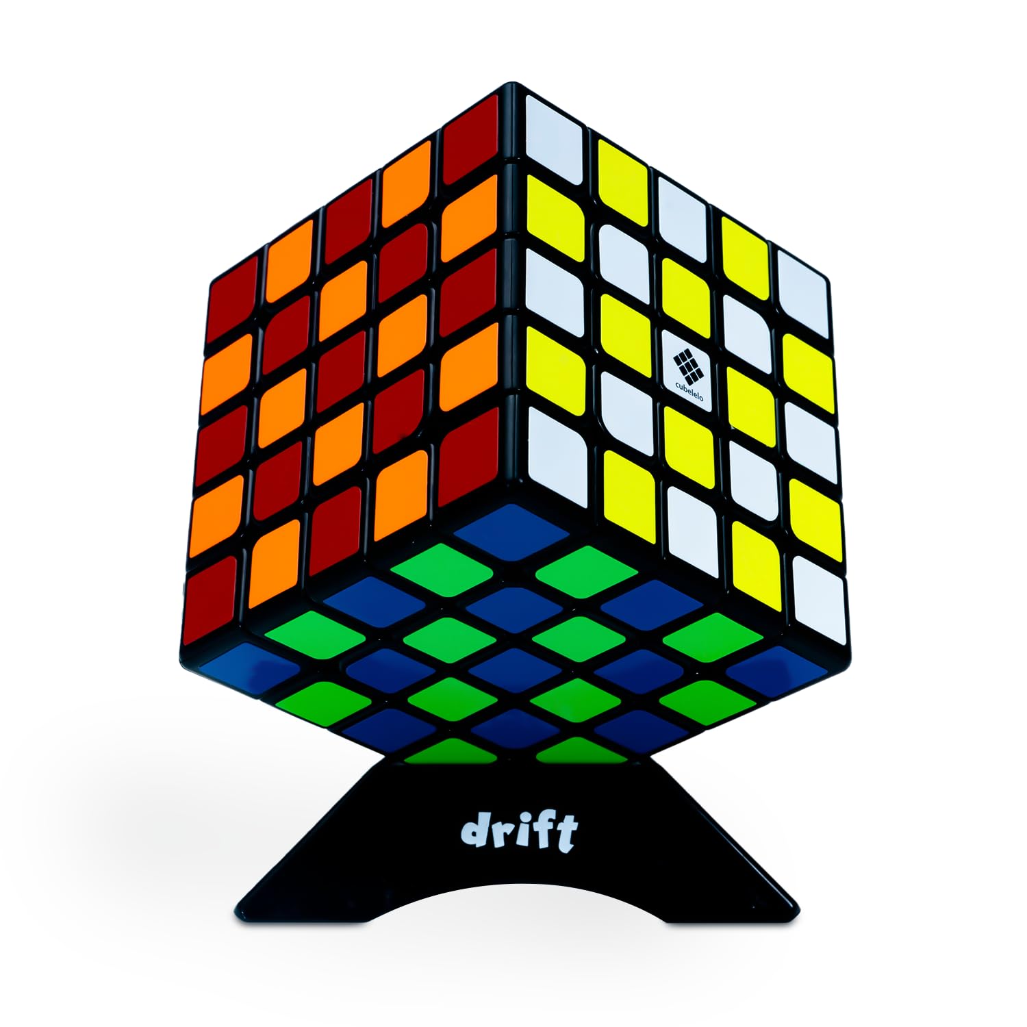 Drift 5x5 Black with Stand | High-Performance Speed Cube | Smooth Turning & Adjustable Tension | Durable & Reliable | Ideal for All Ages (B07TLLVLJY) Amazon Price History, Amazon Price Tracker