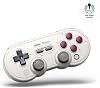 8BitDo SN30 Pro Bluetooth Controller with Hall Effect Joysticks, Rumble Vibration, and Turbo Function, Compatible with SwitchSwitch 2, PC, macOS, Android, Steam Deck & Raspberry Pi G Classic