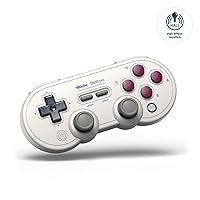 Vista 1 de 8BitDo SN30 Pro Bluetooth Controller with Hall Effect Joysticks, Rumble Vibration, and Turbo Function, Compatible with Switch/Switch 2, PC, macOS