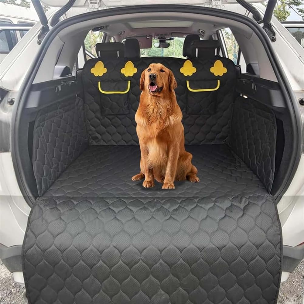 Dqsz Dog Car Boot Liner Protector For Bmw Serie 2 Series 2Er F45 / F46 Active Tourer/Gran Tourer 2014-2021, Protector Nonslip Dog Boot Cover With Side Protector Cargo Cover Mat Accessories