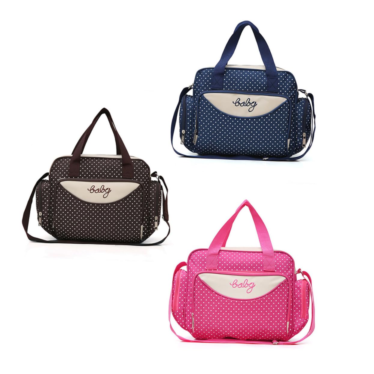 VALICLUD 1 Satz 5St Handtaschen für Mama Umstandswickeltaschen Wickelstation umhängebeutel schulterbeutel die Einkaufstasche Reisetasche Babytasche für Frauen Mama Tasche Multifunktion