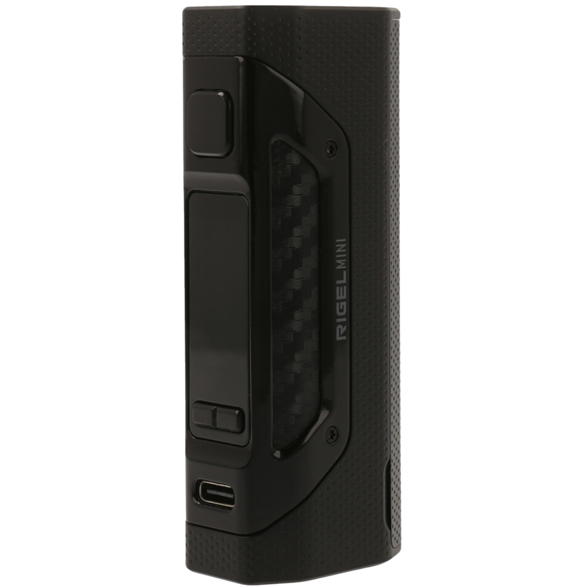 SMOK Rigel Mini 80w Vape Mod - [Requires a 18650 Battery - Sold Separately] Threaded 510 Connection, 80w Max Output, Multi-purpose Protection, USB Type-C Charge, No Nicotine (Black)