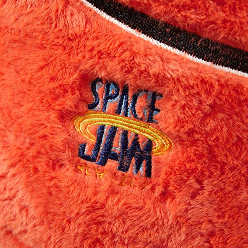 Image of Idea Nuova Space Jam: A New Legacy Basketball Plush Storage Organizer Bin, 15 inch H x 14 inch W