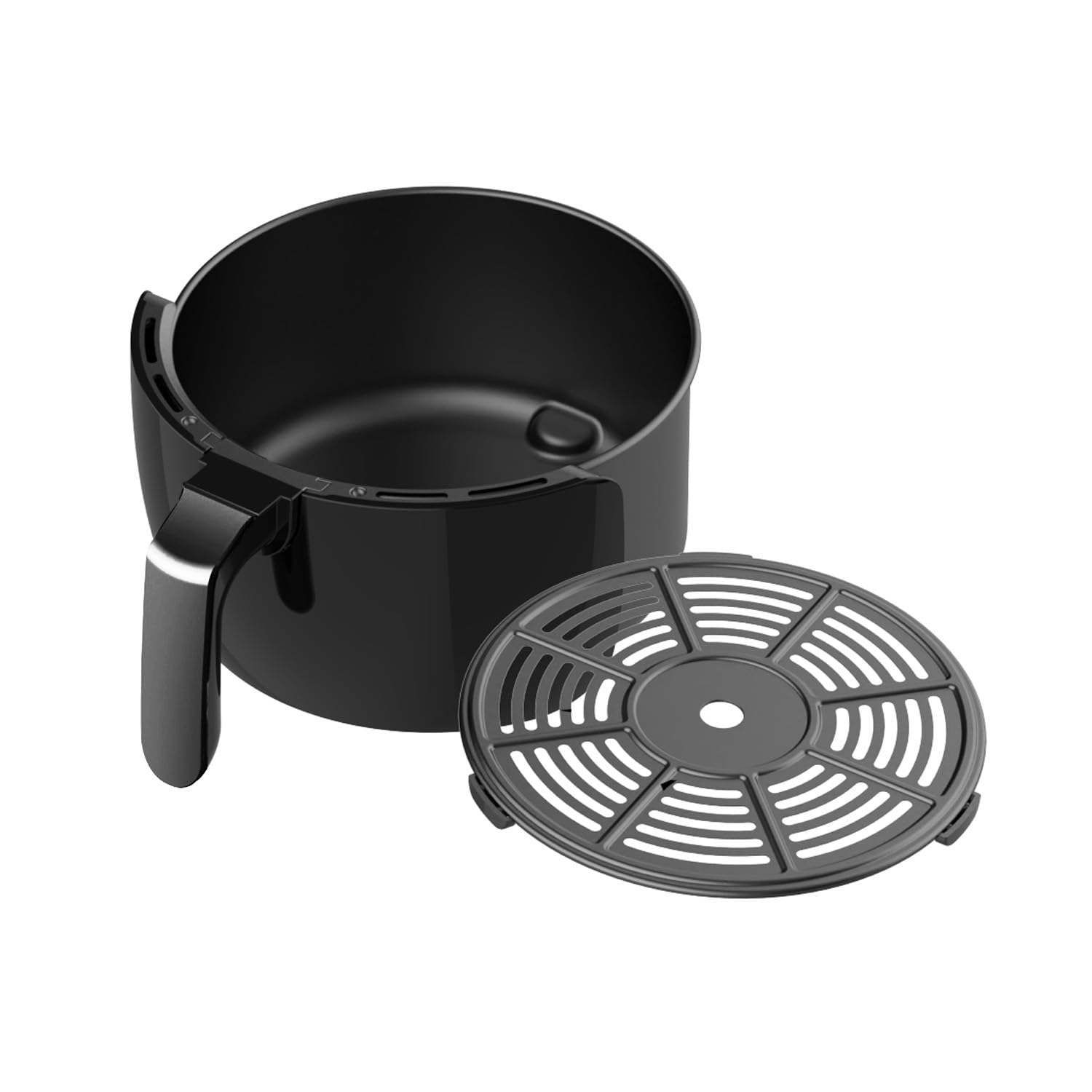 Avilia Frytkownica powietrza 7.5 litrów, Air Fryer oszczędność energii, z funkcjami na wyświetlaczu LED, łatwy do czyszczenia, 1600W
