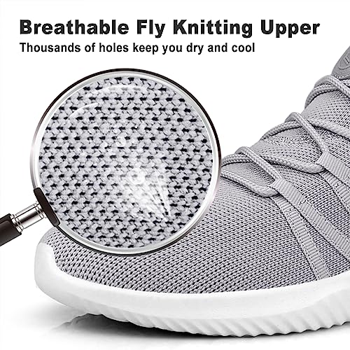 Feethit Mens Slip On Running Shoes Breathable Lightweight Comfortable Fashion Non Slip Sneakers for Men3