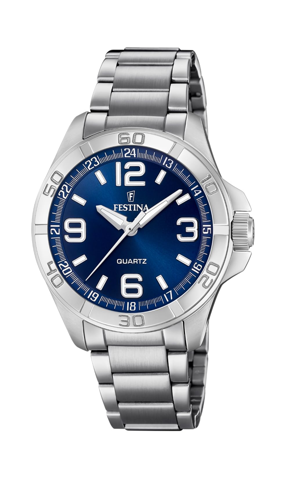 Festina Reloj FESTINA Para Hombre F20434/2 Outlet Caja de Acero inoxidable 316l Gris plata Correa de Acero inoxidable 316l Gris plata