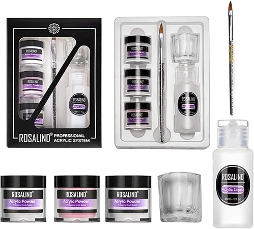 Amazon Decdeal ネイルパウダーセット 長さ出しアクリルパウダー グリッター Uvジェルネイル ネイルアート 初心者 Decdeal ネイルアートキット 通販