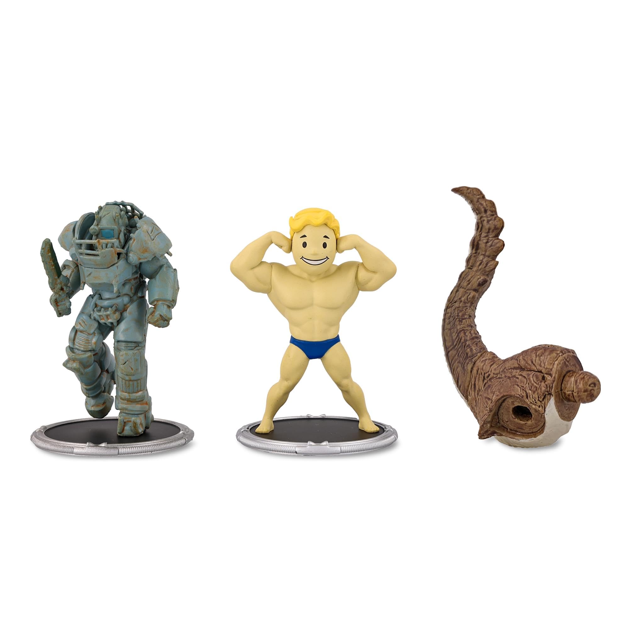 フォールアウト Vault Boy フィギュア４点セット Fallout Raider and Vault Boy (Strong) (Build-A-Figure -Deathclaw