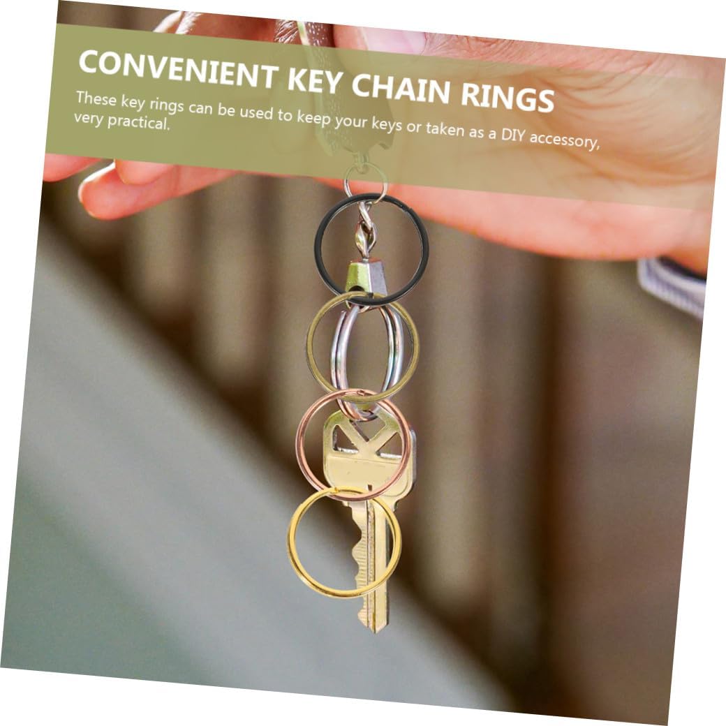 200pcs Split Key for Keys and Accessories Premium Keychain Flat for Organizing Items