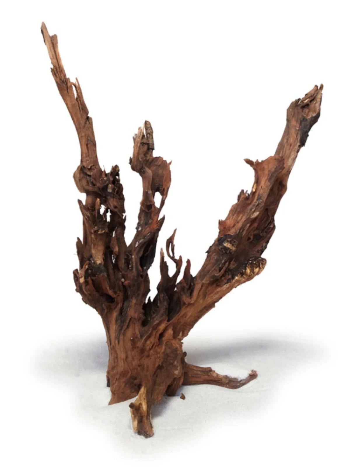 Madera Flotante para Acuario Isla de Descanso for Tortugas de Acuario con Plataforma de Ramas de Madera, Soporte Decorativo for Plantas acuáticas(2.5kg (56-75cm))