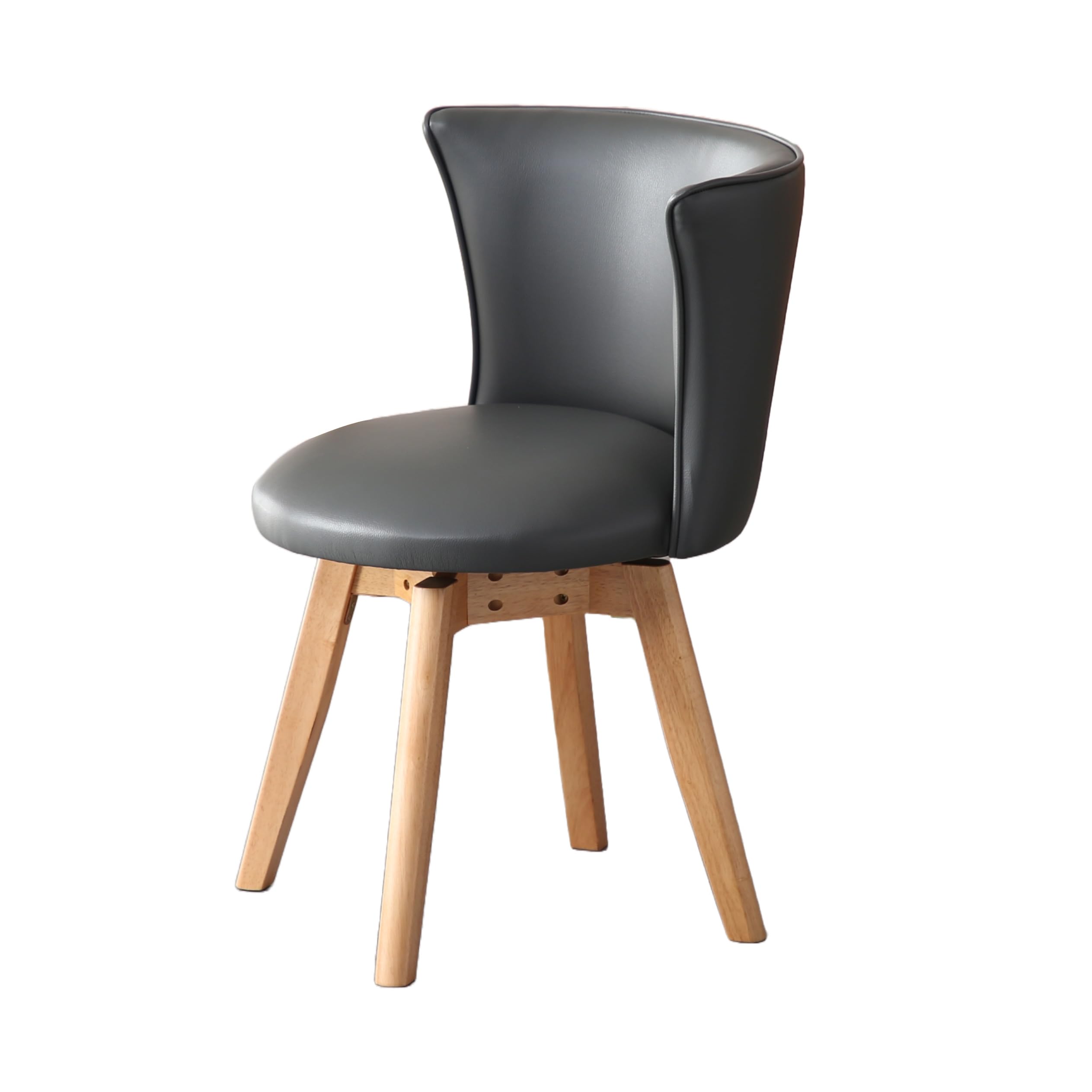 Amazon｜カグワールド エルチェア ダイニングチェア 回転式 カフェ風