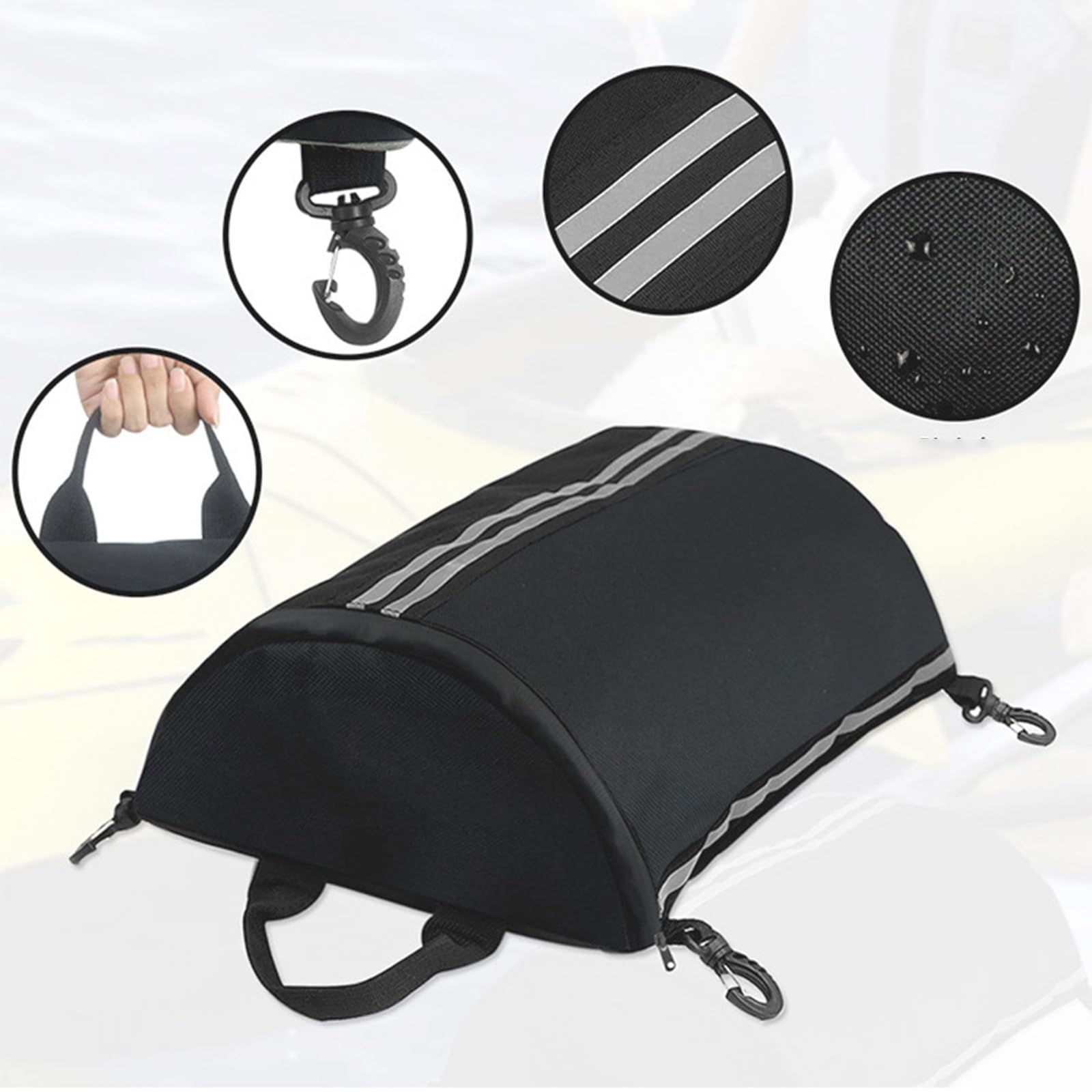 Kajak Deck Taschen, 39x29x13cm Durable Paddle Deck Aufbewahrungstasche wasserdichte Taschen für Kajak Stand Up Paddle Board Deck Tasche für Kajak