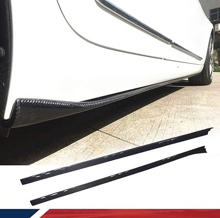 Amazon Jcsportline カーポン製 サイド ステップ For キャデラック Ats セダン 13 19 モデルに適合サイド スカート サイドスポイラー 車エアロパーツ カスタムパーツ リアル 炭素繊維 Carbon Fiber サイドステップ 車 バイク