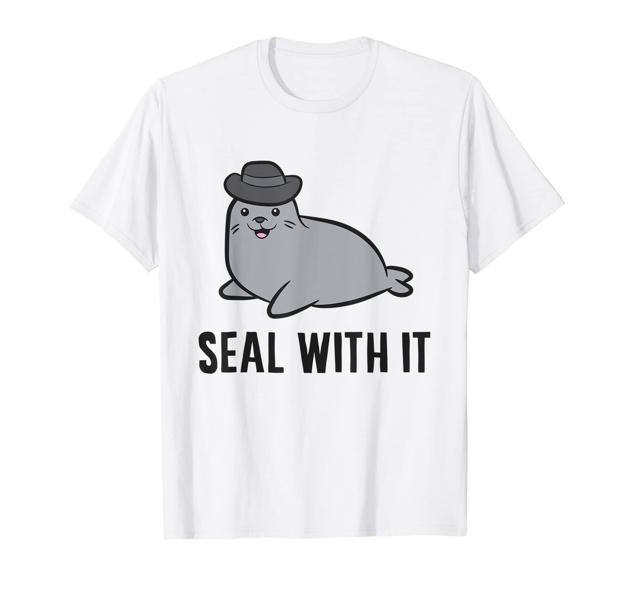 Seal With It Cute Seal T-ShirtOEKO-TEX STANDARD 100